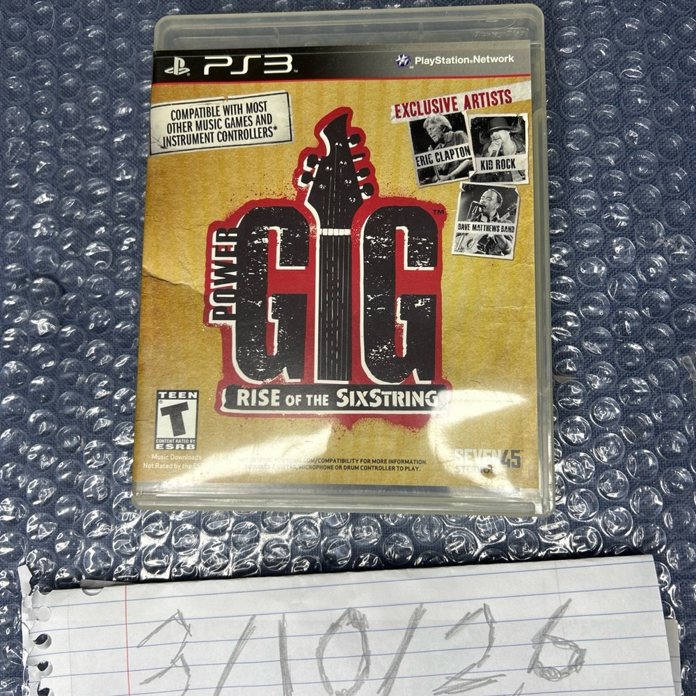 PlayStation 3 Power Gig: Rise of the SixString - Gold Case
